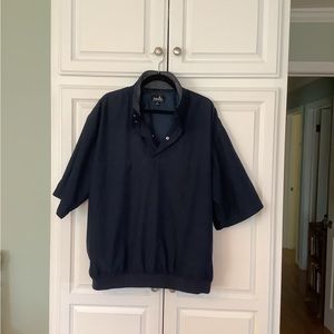 Ashworth Weather Systems mens golf jacket, navy blue, XL